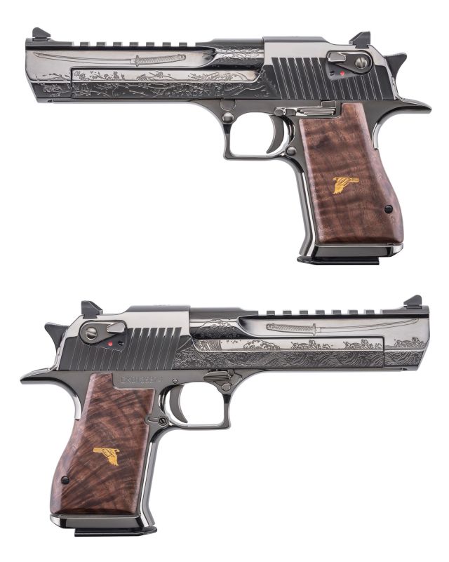 Magnum Research and Iron Monkey Rifle Works Unveil the “Dueling Katanas” Desert Eagle (.50 — image 2