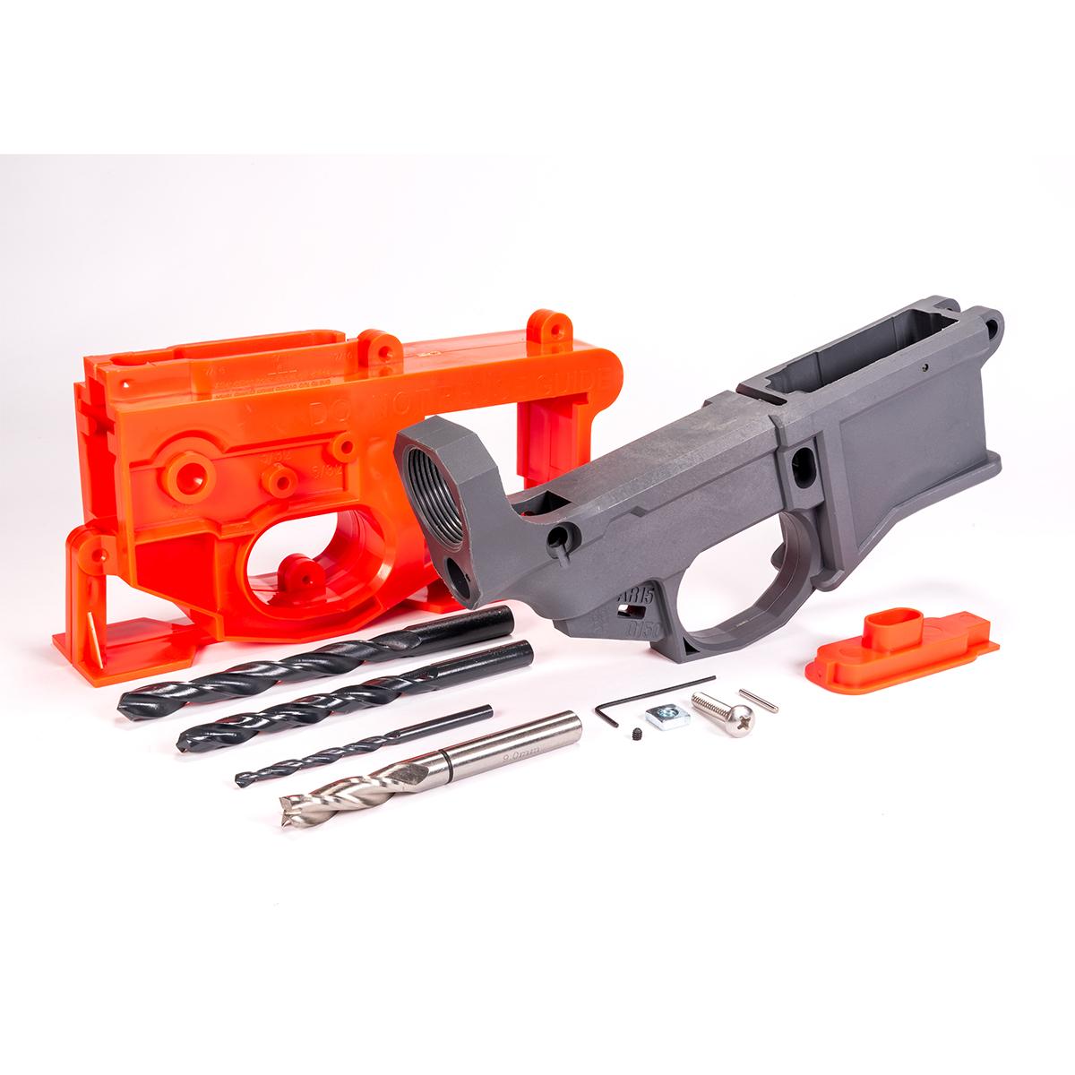P80 G150 AR-15 80% Receiver Kit – Gray