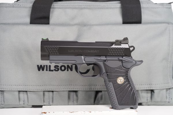 Wilson Combat EDC X9 Black over Grey Rail