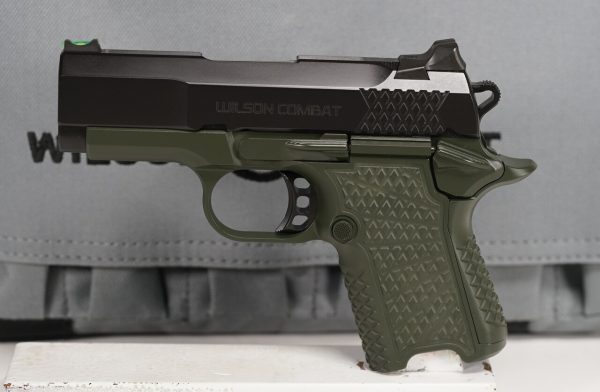 Wilson Combat EDC X9S - Black over OD Green Frame