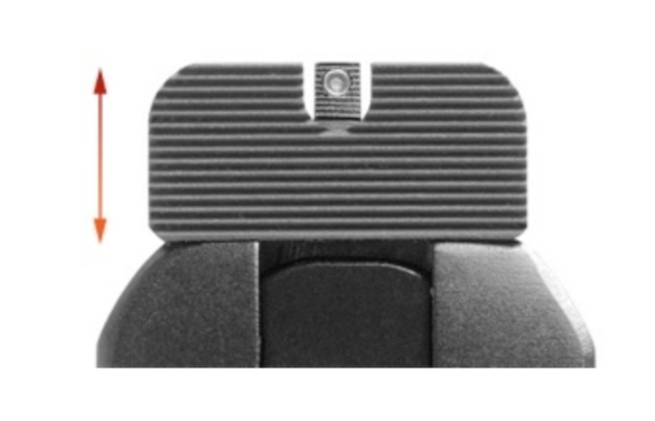 10-08 Performance 1911 Low Mount Rear Sight