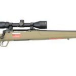 Savage Axis II, Flat Dark Earth W/Scope, 6.5 Creedmoor 22" Sporter Barrel, Flat Dark Earth Polymer Stock, Banner 3x9x40 Scope, 4 Rd