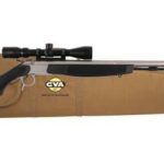 CVA Optima v2 209 Magnum Series .50 Caliber 26" Stainless Steel Fluted Barrel Black Stock KonusPro 3-9x40 Scope Padded Case