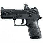 Sig P320 Compact RX Double 9mm, 3.9", Black Grip, Black Nitron Stainless, 10rd, Romeo1 Reflex