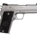 Coonan Compact 357 Mag, 4", Satin Stainless, Fixed Night Sights, Black Alum Grips, 2 Mags (Special Order)