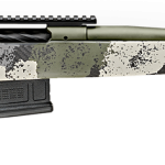 Springfield Model 2020 Waypoint 6MM Creedmoor, 20" Carbon Fiber Barrel, SA Radial Brake, Green, Mil-Spec Green Cerakote, Evergreen Camo Carbon Fiber Stock M-LOK, TriggerTech Adj Trigger, AICS 5rd Mag