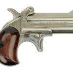 American Derringer M-1 .45 Colt/410 Ga, Trade-In, 3" Barrel, Stainless, Leather Holster