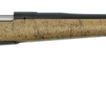 Remington Custom Shop 700 NA 338 Lapua, 26" Barrel W/Muzzle Brake, 40X Trigger, Tan Stock W/Black Webbing