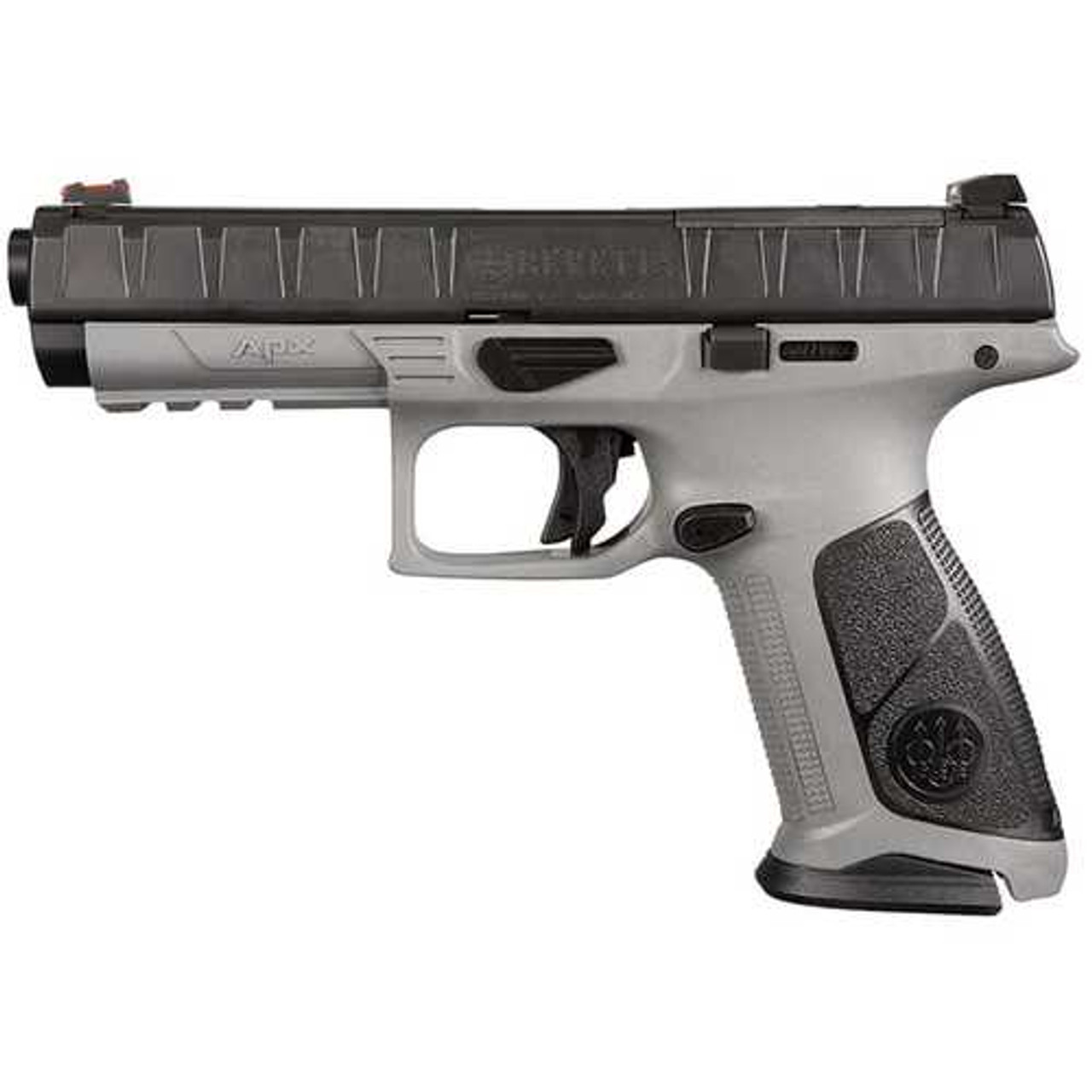 Buy Beretta APX Target 9mm, 4.76″ Barrel, Wolf Gray, Fiber Optic Sight ...