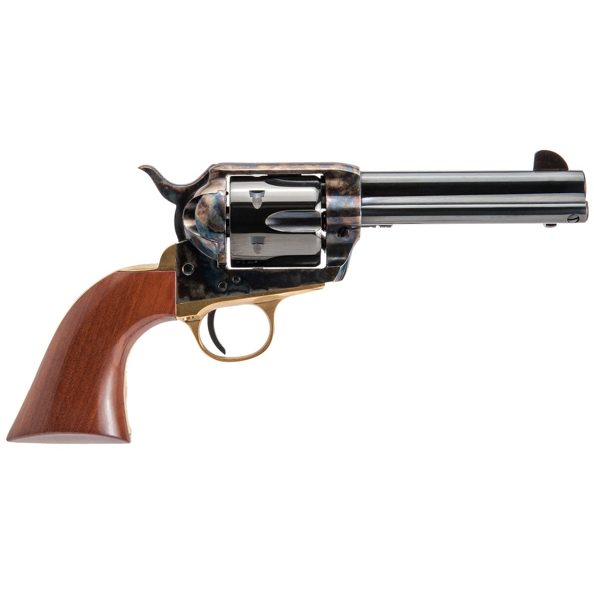 Cimarron Pistolero 357 Magnum 4.75in Blued Revolver - 6 Rounds