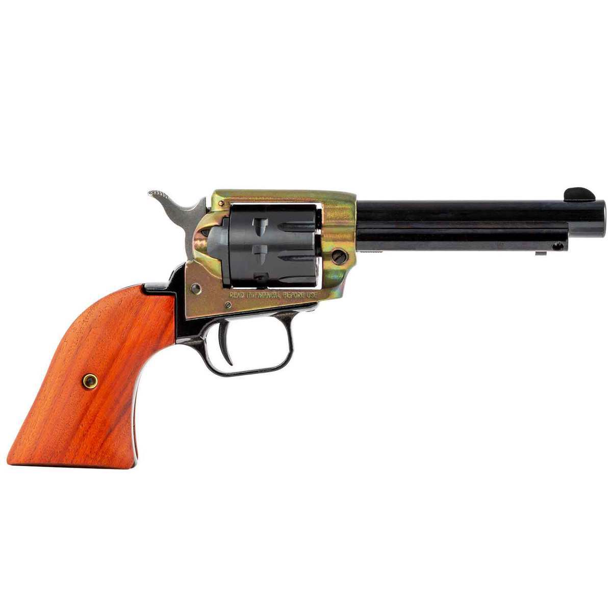 Heritage Rough Rider Small Bore Cocobolo Grip 22 Long Rifle 4.75in Blued Revolver - 9 Rounds