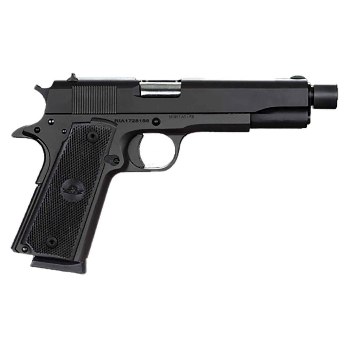 Rock Island Armory M1911 GI Standard FS 45 Auto (ACP) 5in Parkerized Pistol - 8+1 Rounds
