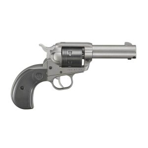 Ruger Wrangler 22LR 3.75in Silver Cerakote Revolver - 6 Rounds