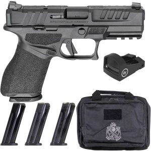 Springfield Armory Echelon 4.0C Gear Up Package 9mm Luger 4in Black Pistol - 10+1 Rounds