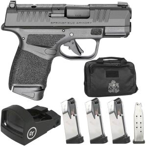 Springfield Armory Hellcat OSP 9mm Luger 3in Black Melonite Pistol - 10 Rounds - CA Compliant