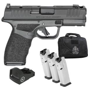Springfield Armory Hellcat Pro Comp OSP Gear Up Package 9mm Luger 3in Black Melonite Pistol - 15+1 Rounds