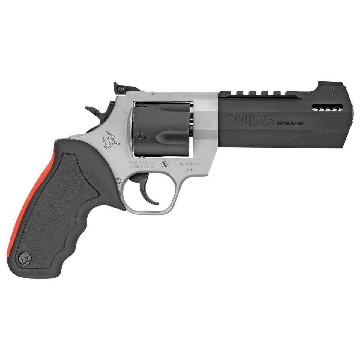 Taurus Raging Hunter 454 Casull 5.13in Black/Stainless Aluminum Revolver - 5 Rounds