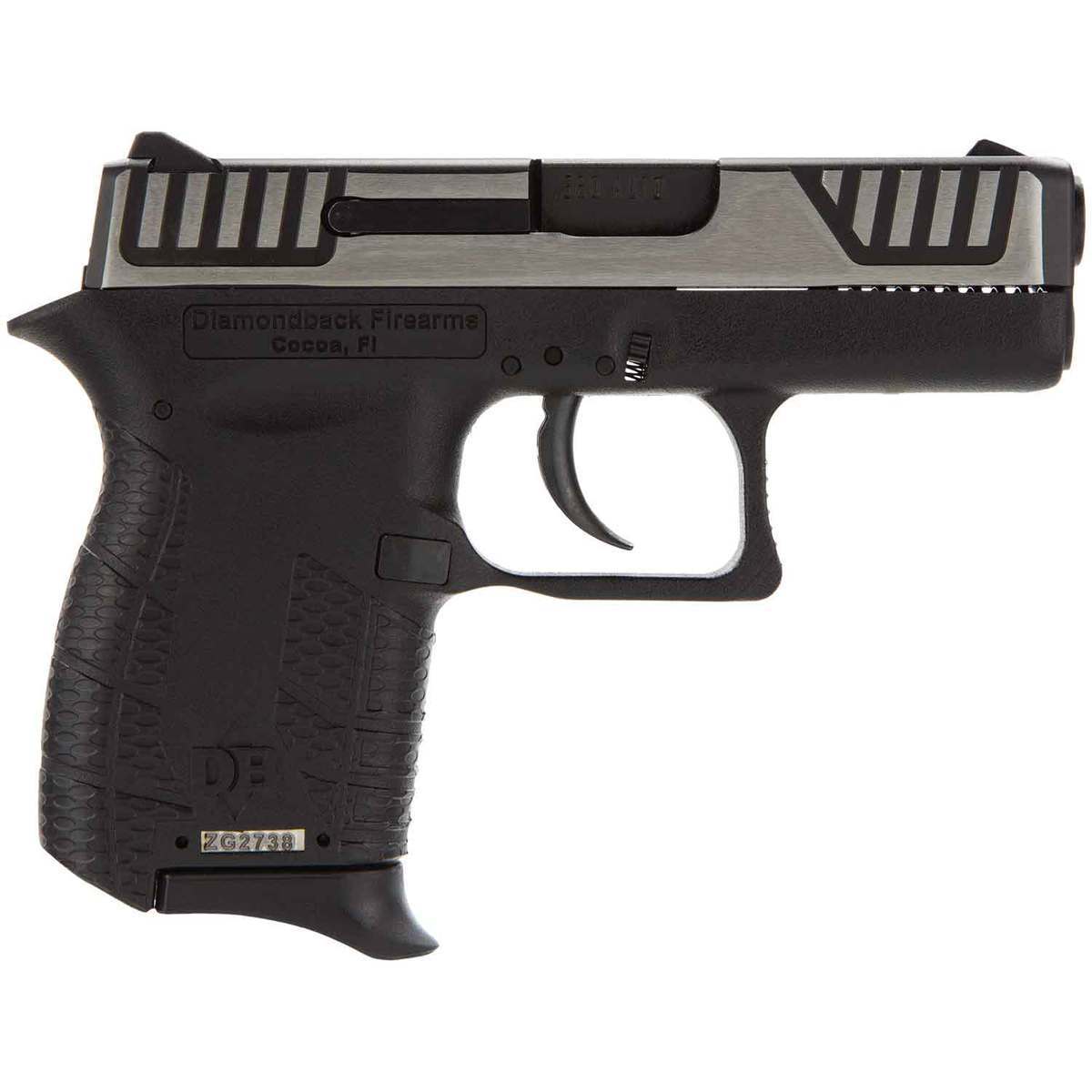 Diamondback DB380 .380 Auto (ACP) 2.8in Black & Brushed Stainless Micro-Compact Pistol