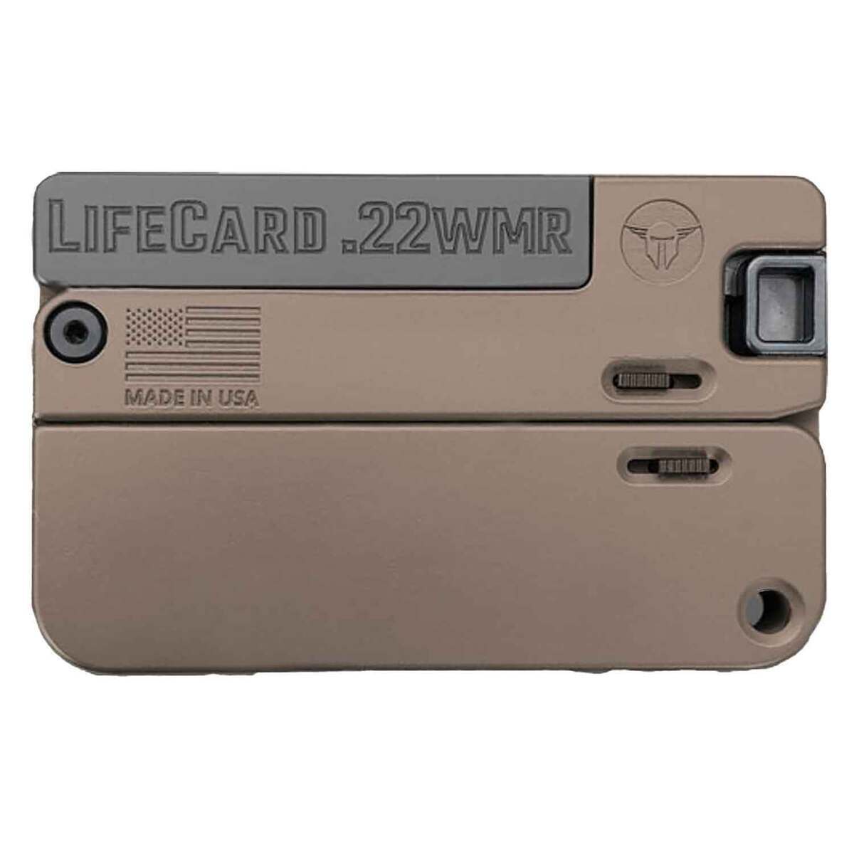 Trailblazer Firearms LifeCard 22 WMR 2.5in Brown Aluminum Pistol