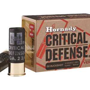 Hornady Critical Defense 12 Gauge Buckshot Ammo 2-3/4″ - Fast Ship