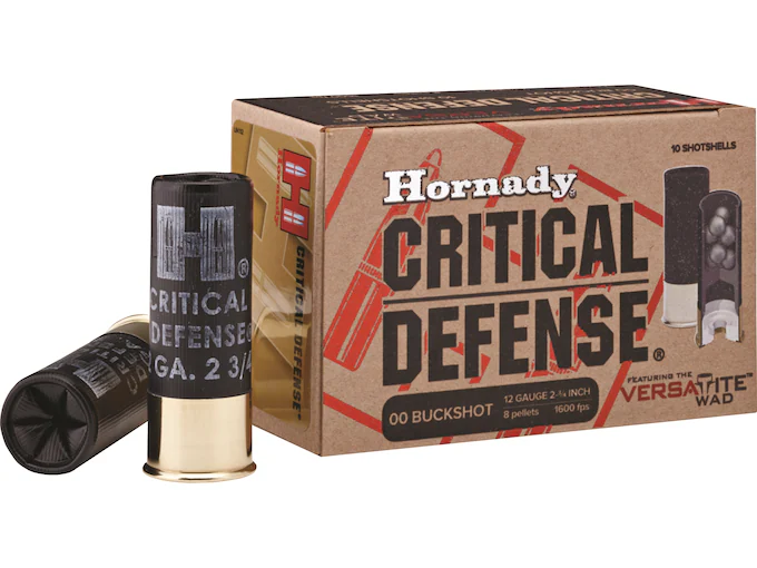 Hornady Critical Defense 12 Gauge Buckshot Ammo 2-3/4″ - Best Price for sale