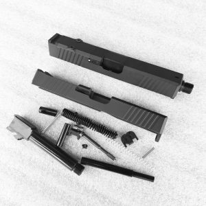 Glock 19 Compatible Pistol Build Kit W Front Rear Serrated Slide