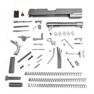 45 Acp 5 Government Parkerized Black Slide 1911 Parts Kit
