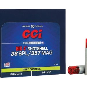 Buy CCI Big 4 Shotshell 38 Special Ammo 84 Grain Lead Shot 200 rounds