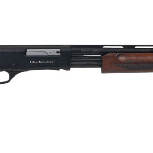 Charles Daly 930416 301 Field Compact 410 Gauge Pump 4+1 22″ Vent Rib Barrel, Black Anodized Aluminum Grooved Receiver, Fixed Walnut Stock
