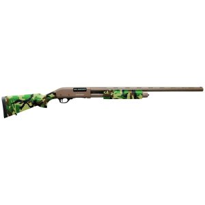 Charles Daly 301 Pump Shotgun 12ga 4rd 28″ Barrel Woodlands Camo/FDE